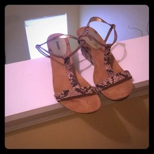 Cute Snakeprint sandals